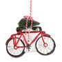 Glass Bicycle And Christmas Tree Bauble, thumbnail 2 of 2