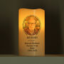 Personalised Light In Our Hearts Memorial LED Candle, thumbnail 5 of 6