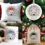 Personalised Christmas Samoyed Break Through, thumbnail 1 of 10