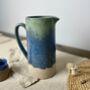 Blue And Green Ombré Jug, thumbnail 1 of 2