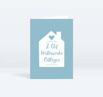 Home Address Personalised Greeting Card, 12 of 12