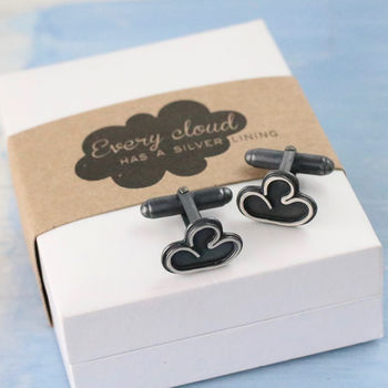 Cloud Cufflinks. Thinking Of You Gift For Friend, 11 of 12