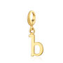 Gold Plated Letter Charms, thumbnail 4 of 7