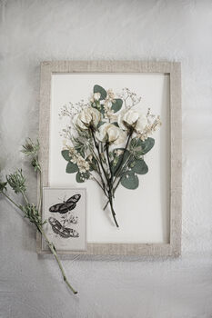 Wedding Bouquet Preservation Deposit, Flower Frame, 10 of 12