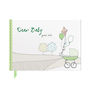 Baby Shower, Dear Baby Guest Book Green, thumbnail 7 of 10