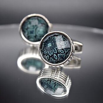 Silver Vintage Cufflinks Gift, 4 of 4