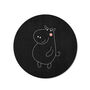 Colorful Animal Round Mouse Pad Artistic Desk Mat Gift, thumbnail 1 of 3