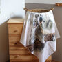 Organic Koala Muslin Swaddle Set / Flat Crib Sheet, thumbnail 2 of 4
