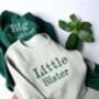 Personalised Initials Or Name Lounge Set Baby Toddler, thumbnail 4 of 8