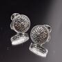 Silver Groom Gift Vintage Royal Cufflinks, thumbnail 5 of 6