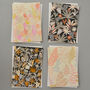 Pack Of Four Botanical Illustrated Greetings Cards, thumbnail 1 of 6