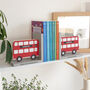 Personalised Kids London Bus Bookends, thumbnail 3 of 9