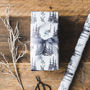 Watercolour Forest Christmas Wrapping Paper, thumbnail 3 of 6