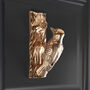 G Decor Golden Woodpecker Polished Brass Door Knocker, thumbnail 1 of 4