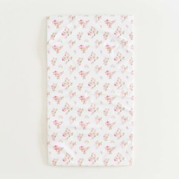 Rose Floral Baby Travel Changing Mat, 3 of 4