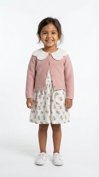 Esme Pink Collar Cardigan, 10 of 10