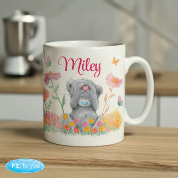 Personalised Me To You Floral Mug, 4 of 5