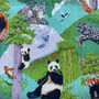 Giant Panda Animal Cotton Tote Bag, thumbnail 3 of 3