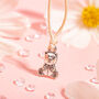 Mummy Bear Bracelet, thumbnail 3 of 5