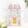 Pastel House Shaped Teapot, thumbnail 1 of 2