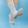 100% Recycled Plastic Athletic Adult Socks Three Pairs, thumbnail 1 of 7