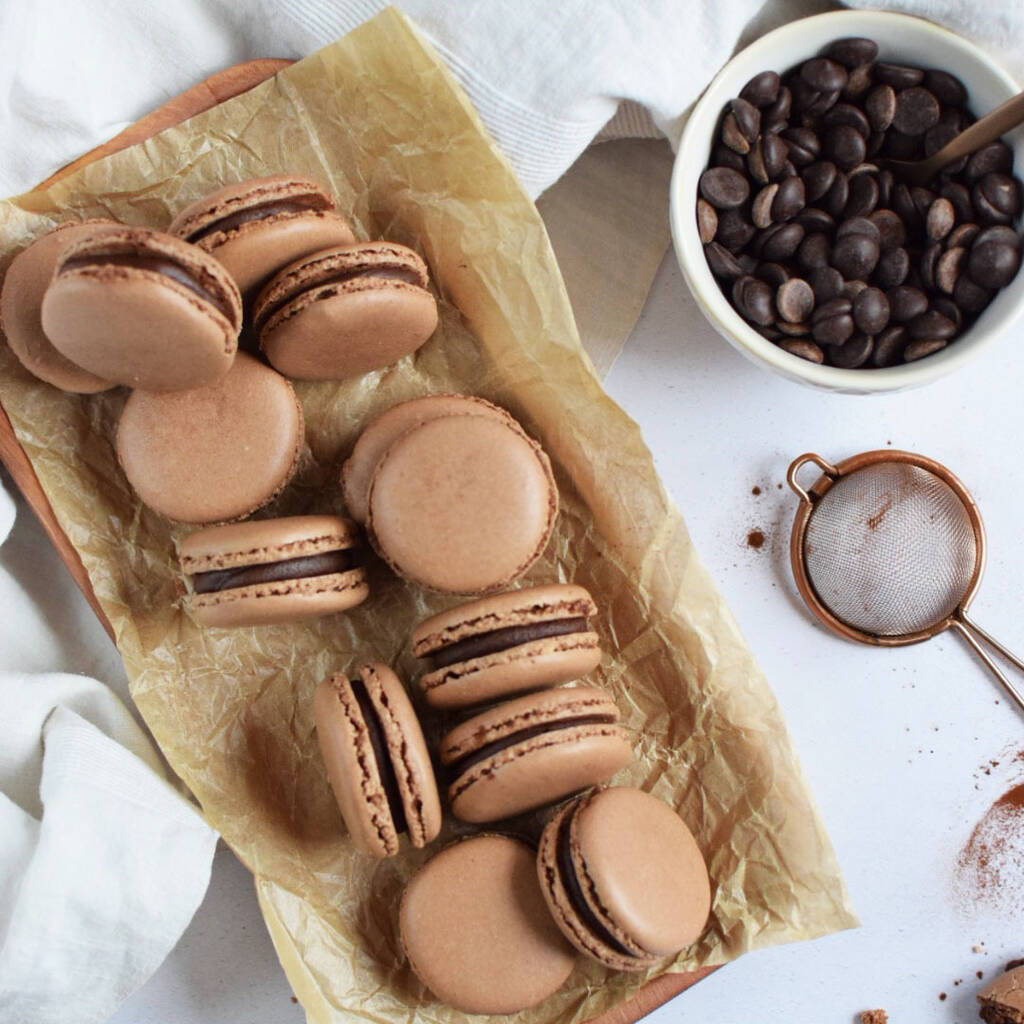 chocolate macaron  kit  by honeywell biscuit co 