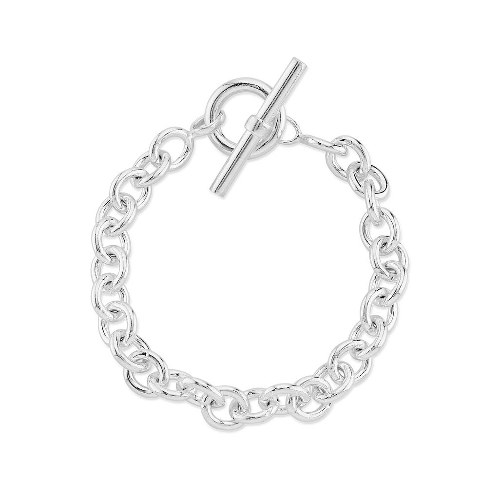 Carneby Sterling Silver T Bar Bracelet By Auree Jewellery ...