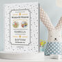 Baptism Gift Book Personalised Words Of Wisdom, thumbnail 1 of 10