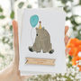 Personalised Party Animal Birthday Card, thumbnail 2 of 3