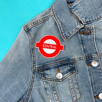 Transport For London Central Line Sew On Patch, 2 of 2