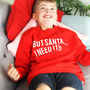 But Santa, I Need It! Children's Christmas Sweater, thumbnail 2 of 5