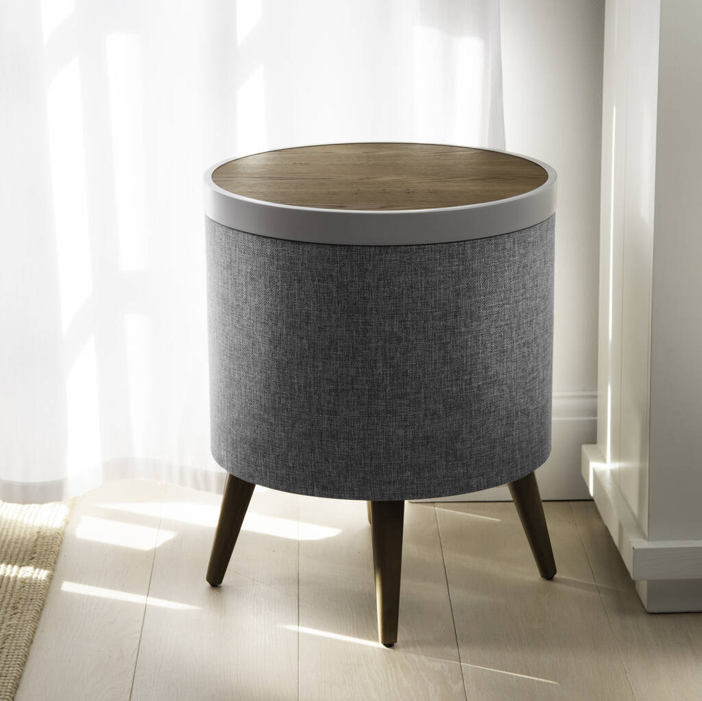 Zain Smart Side Table With Speaker, 1 of 8