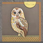 Tawny Owl Card, thumbnail 1 of 3