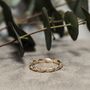 Gold Leaf Wreath Ring, thumbnail 1 of 5