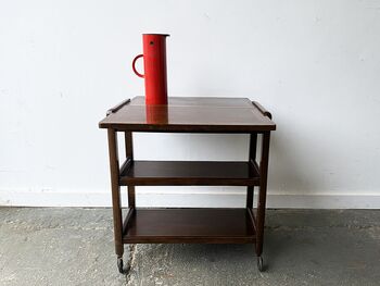 1930’s Vintage Extending Drinks Trolley / Tea Trolley, 8 of 12