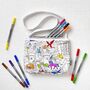 Colour In Fairytale Crossbody Bag Kit + 10 Pens, thumbnail 5 of 7