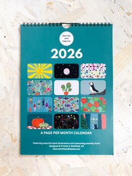 2026 Wall Calendar, 4 of 4