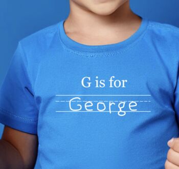 Personalised Back To School T Shirt, 3 of 6