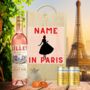 Personalised Lillet Rose Vermouth Wine Gift Set, thumbnail 1 of 5