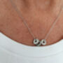 Silver Plated Dainty Memories Necklace, thumbnail 7 of 7