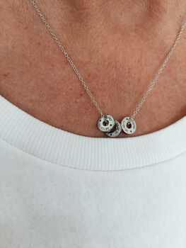 Silver Plated Dainty Memories Necklace, 7 of 7