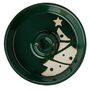Tove Forest Green Christmas Tree Ceramic Incense Holder, thumbnail 4 of 5