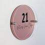 Rose Gold Mirrored Acrylic House Sign, thumbnail 3 of 3
