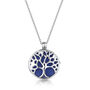 Personalised Tree Of Life Sterling Silver Locket, thumbnail 7 of 10