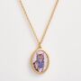 Catherine Rowe Pet Portraits Tabby Pendant Necklace, thumbnail 2 of 6