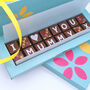 Chocolate Gift Personalised For Mum, Mom Or Maman, thumbnail 1 of 12