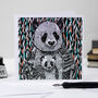 'Pandas' Greeting Card, thumbnail 1 of 2
