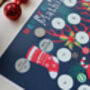 Personalised Scratch Off Activity Advent Calendar, thumbnail 7 of 9