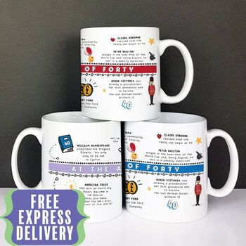 Personalised Age Birthday Gift Mug, 3 of 11