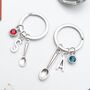 Big Spoon Little Spoon Matching Keyrings Couple Gift, thumbnail 1 of 10